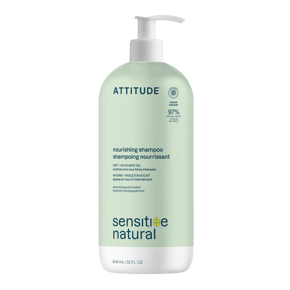 ATTITUDE front bottle 32 oz showing label and clean packaging benefit