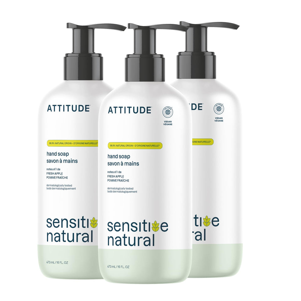 ATTITUDE front bottle view showing label and clean design for easy identification and benefit