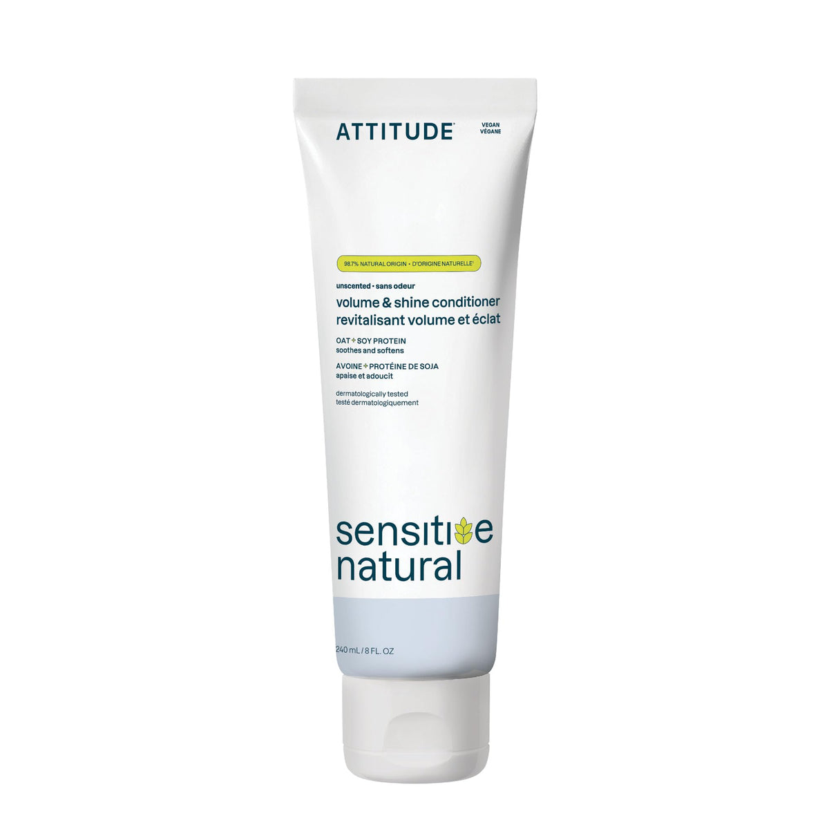 BIO SPECTRA ATTITUDE front packaging 8oz showing clean, fragrance-free formula