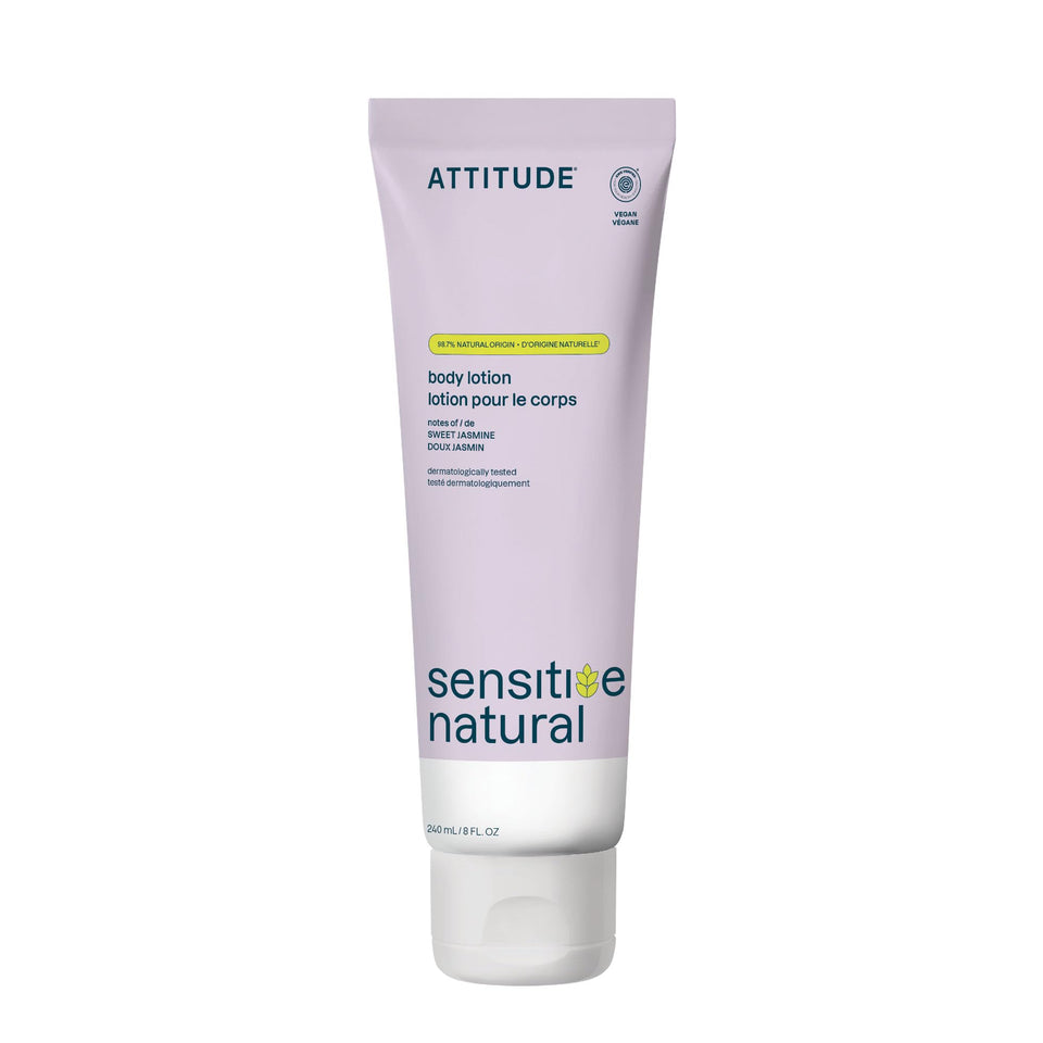 ATTITUDE front bottle view showing label and calming scent benefit