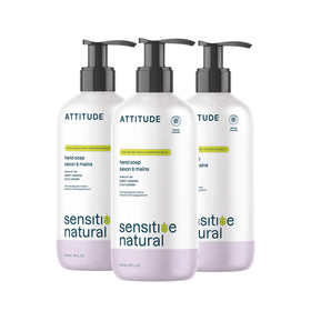 ATTITUDE front packaging showing label and scent, clear benefits visible