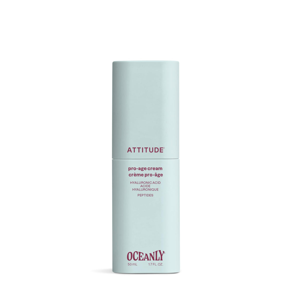 ATTITUDE front packaging jar showing clean design and size benefit