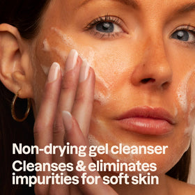 ATTITUDE gel texture close-up illustrating lightweight hydrating formula