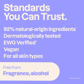 ATTITUDE ingredient display with niacinamide and betaine highlighting efficacy