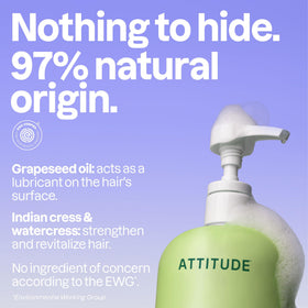 BIO SPECTRA ATTITUDE grapeseed and olive leaves highlighting natural ingredients