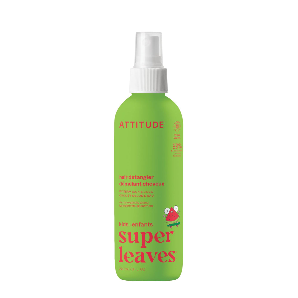 BIO SPECTRA ATTITUDE front bottle view showing label and recyclable pack benefit