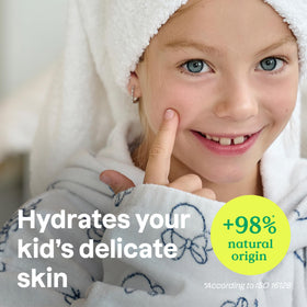 ATTITUDE kids lotion pump dispensing moisturizer for easy, mess-free use