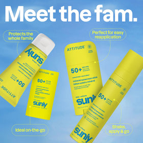 ATTITUDE spread on skin demonstrating even coverage and minimal residue