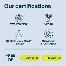 ATTITUDE label with EWG Verified badge emphasizing clean-ingredient assurance