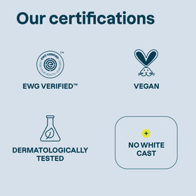 attitude label close-up displaying ingredients and vegan certification