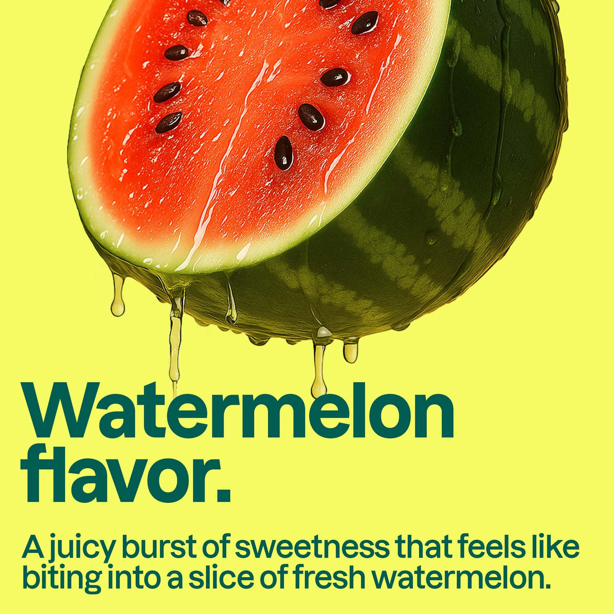 ATTITUDE lip balm with watermelon slice for refreshing pleasant flavor