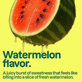 ATTITUDE lip balm with watermelon slice for refreshing pleasant flavor