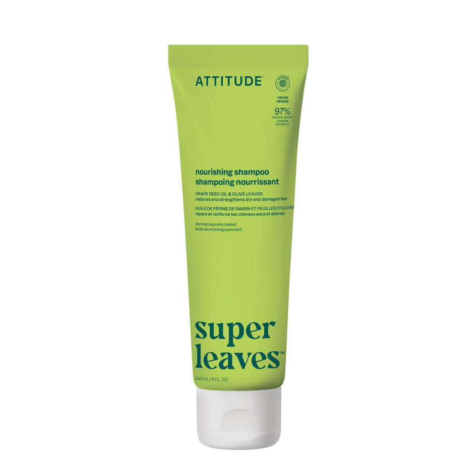 ATTITUDE bottle front view showing clean packaging and benefits