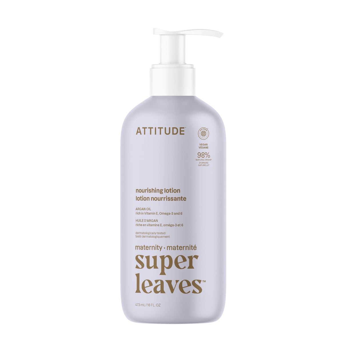 ATTITUDE front bottle view showing clean label and EWG verification benefit