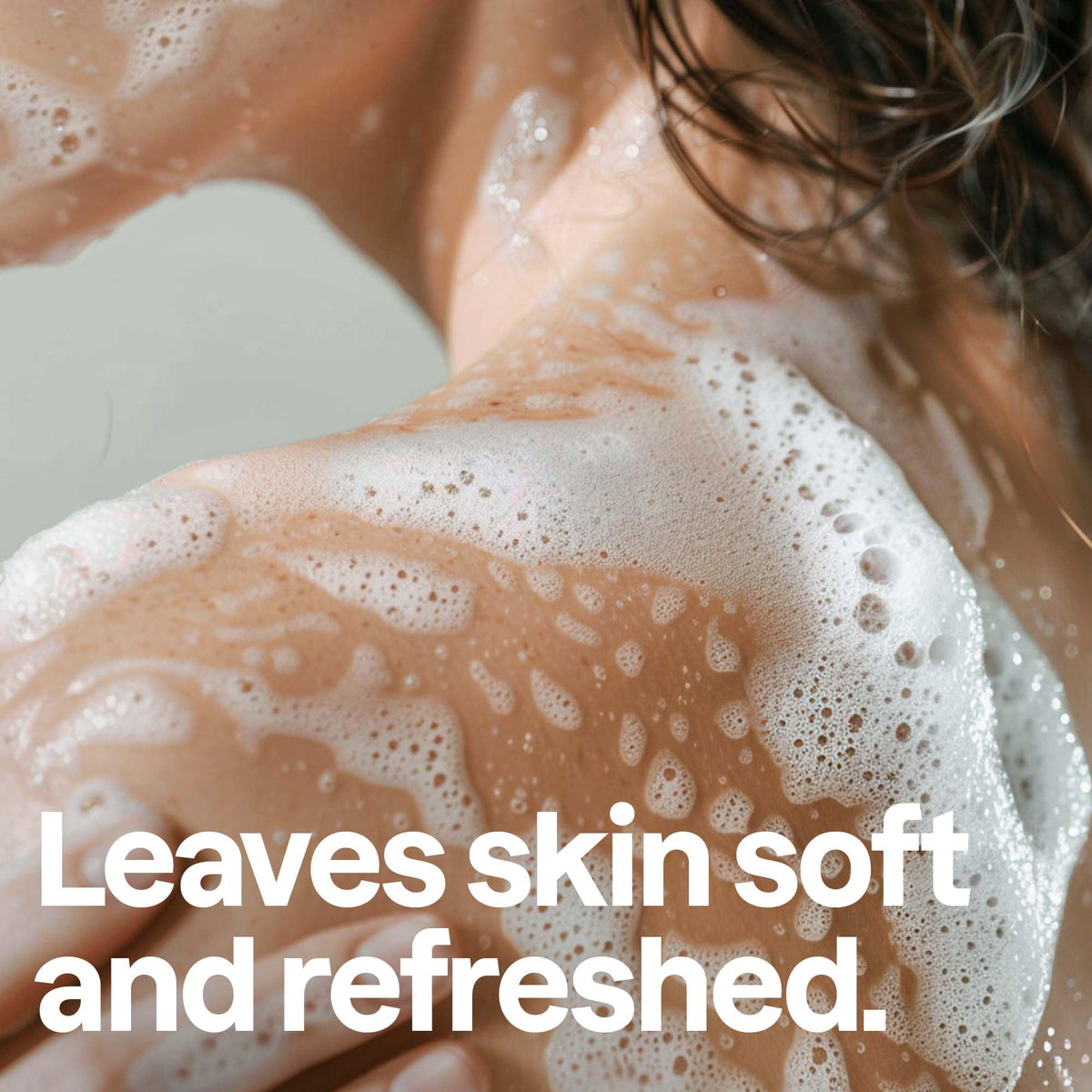 ATTITUDE close-up pump dispensing soft foam texture for gentle cleansing benefit