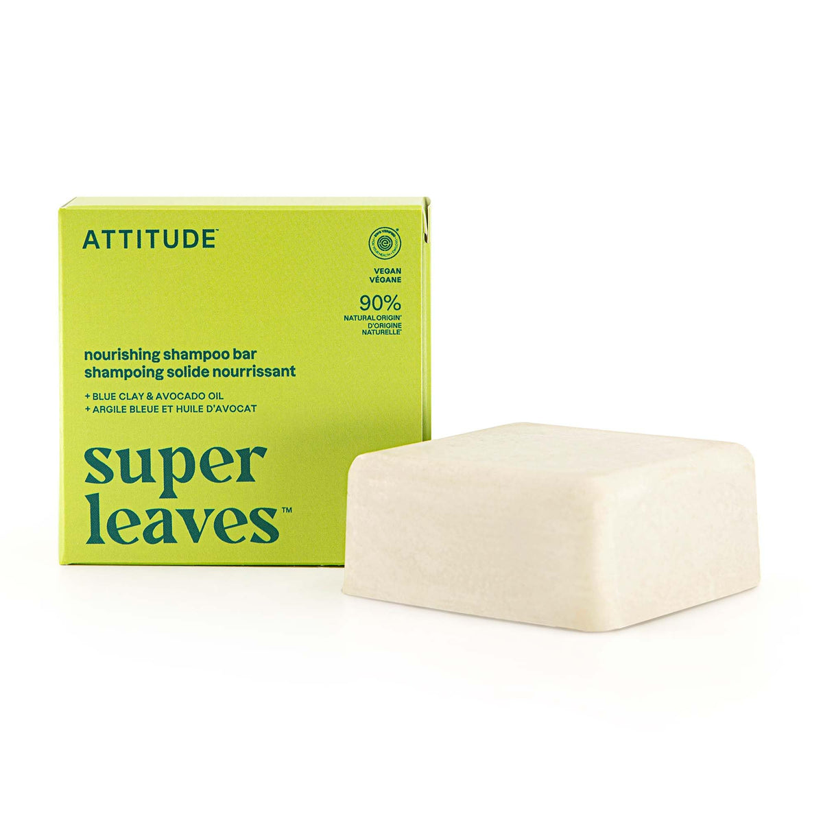 ATTITUDE front packaging showing bar and clean ingredient claims