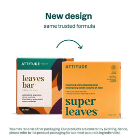 ATTITUDE close-up of solid bar texture highlighting creamy lather potential