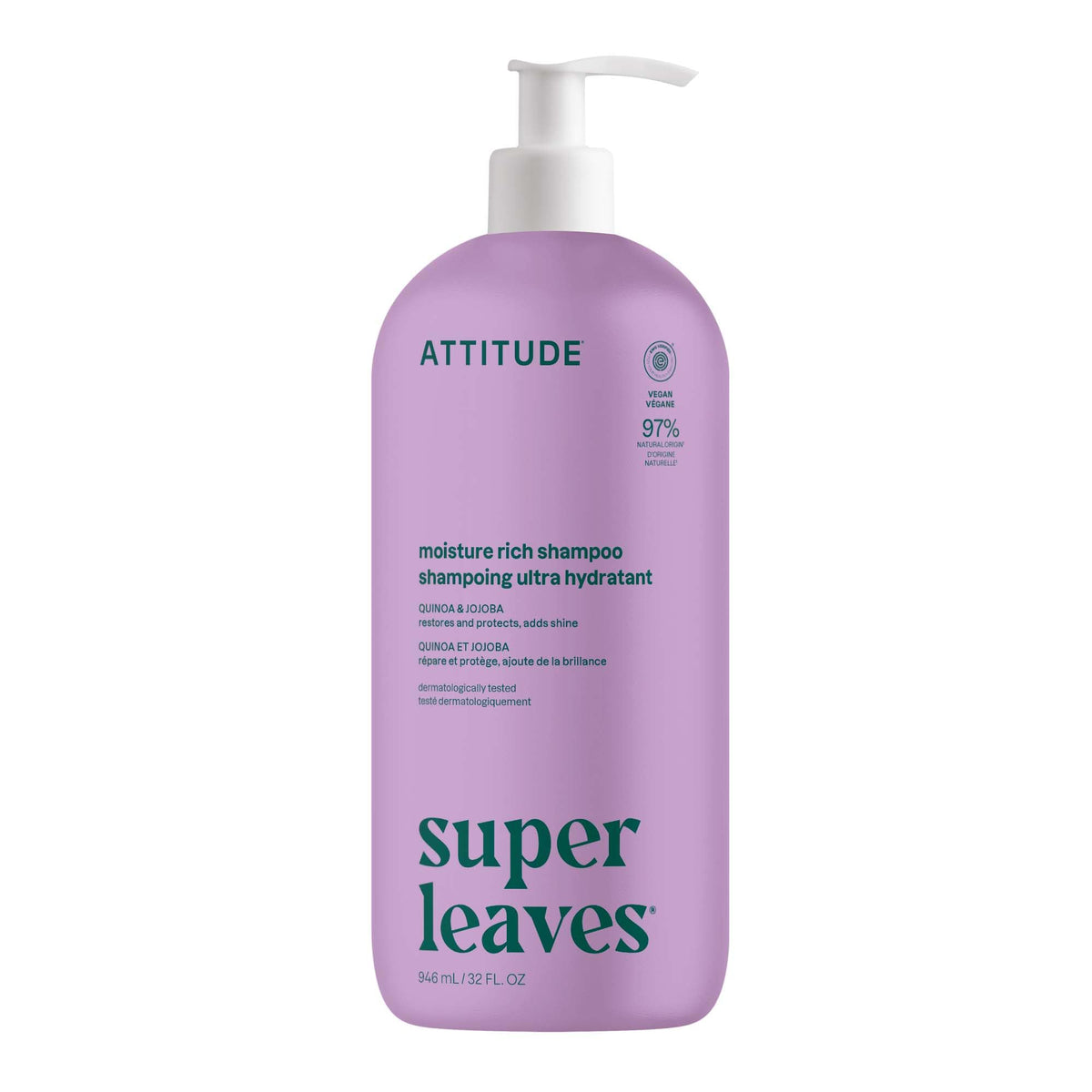 BIO SPECTRA ATTITUDE front bottle 32 oz showing label and size benefit