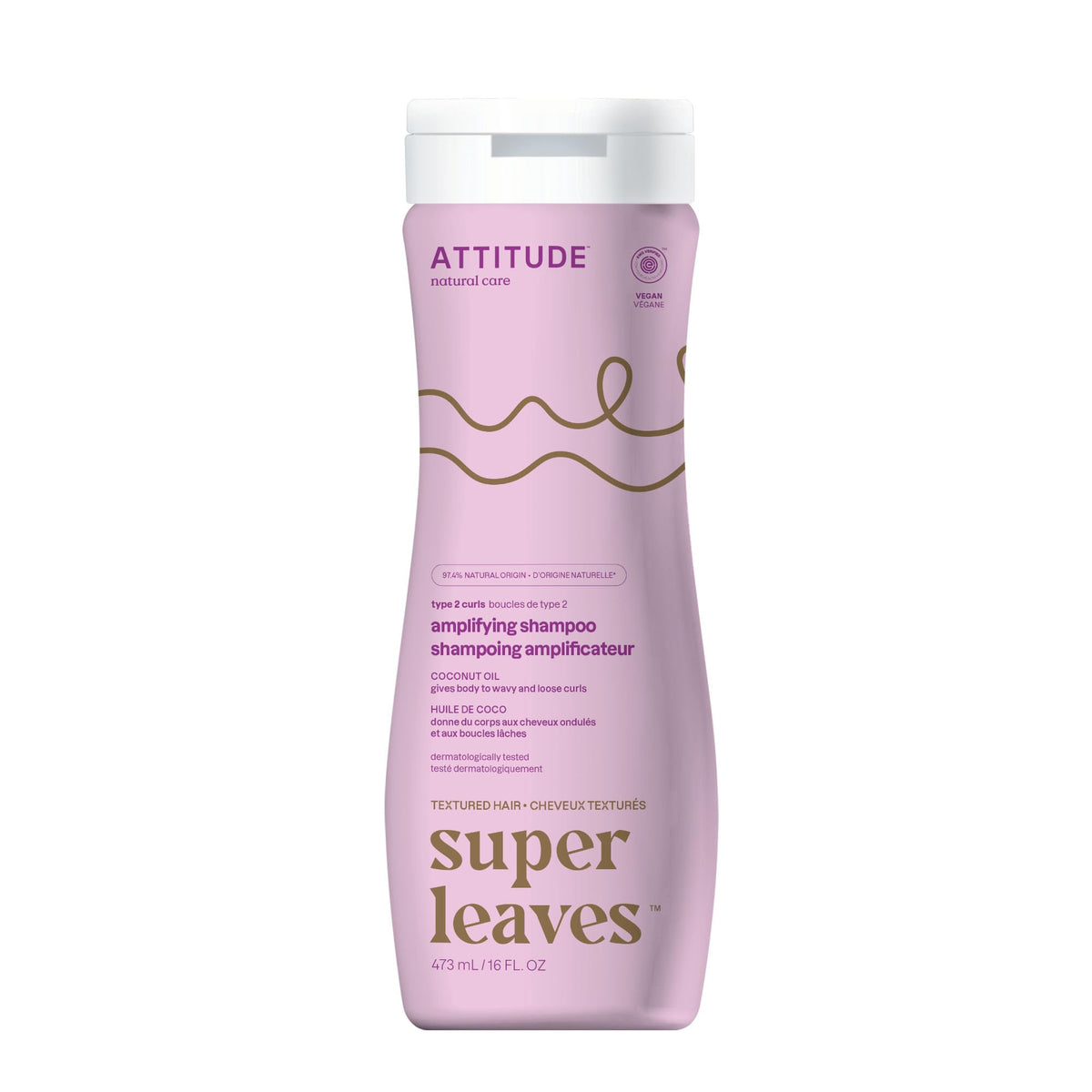 BIO SPECTRA ATTITUDE front bottle view showing clean-branding and volumizing benefit