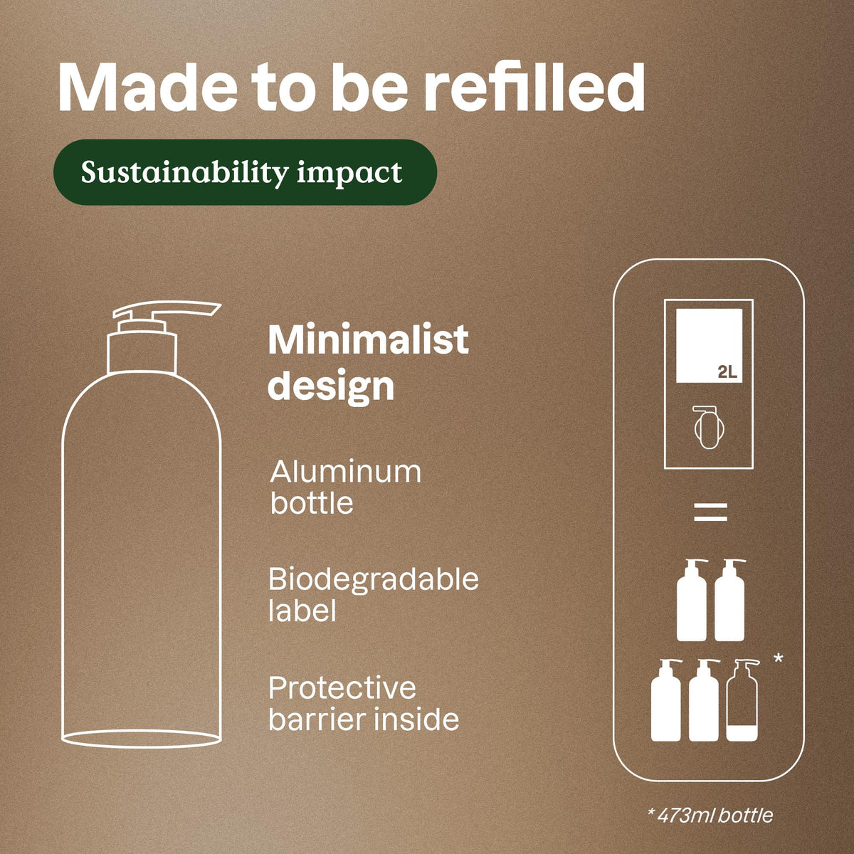 ATTITUDE shampoo pouring into hand demonstrating easy dispensing and hydration