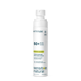 ATTITUDE sunscreen in beach bag illustrating water-resistant outdoor use