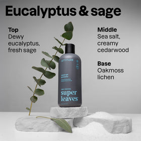 ATTITUDE creamy lather texture demonstrating gentle cleansing benefit