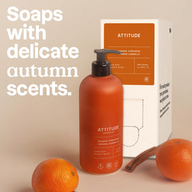 ATTITUDE rich lather close-up demonstrating gentle glycerin hydration