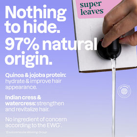 BIO SPECTRA ATTITUDE creamy lather texture close-up for gentle cleansing benefit
