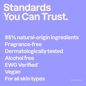 ATTITUDE using cleansing oil on face demonstrates gentle makeup removal benefit