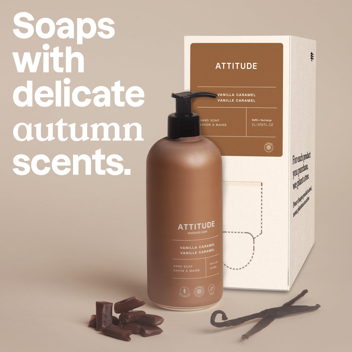ATTITUDE soap lather close-up demonstrating rich foam and gentle cleansing