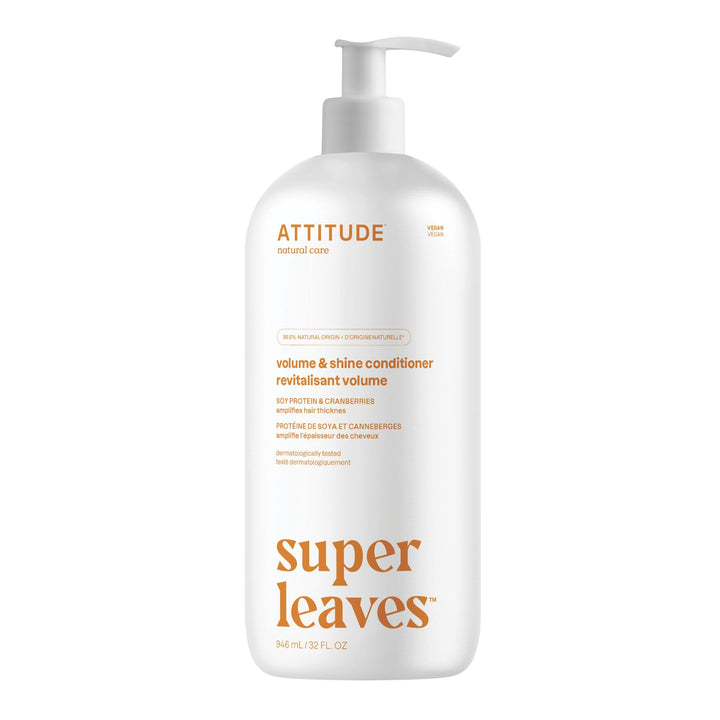 ATTITUDE front packaging showing 32 fl oz bottle and label benefit