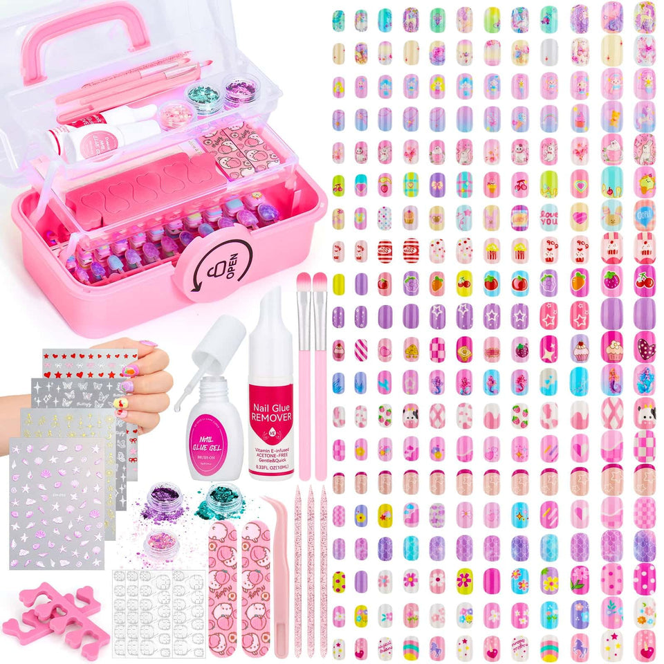 Audab front packaging showing full 480-piece kit and colorful box benefits creativity