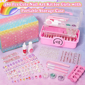 Audab display of diverse nail designs highlighting over 200 patterns for variety