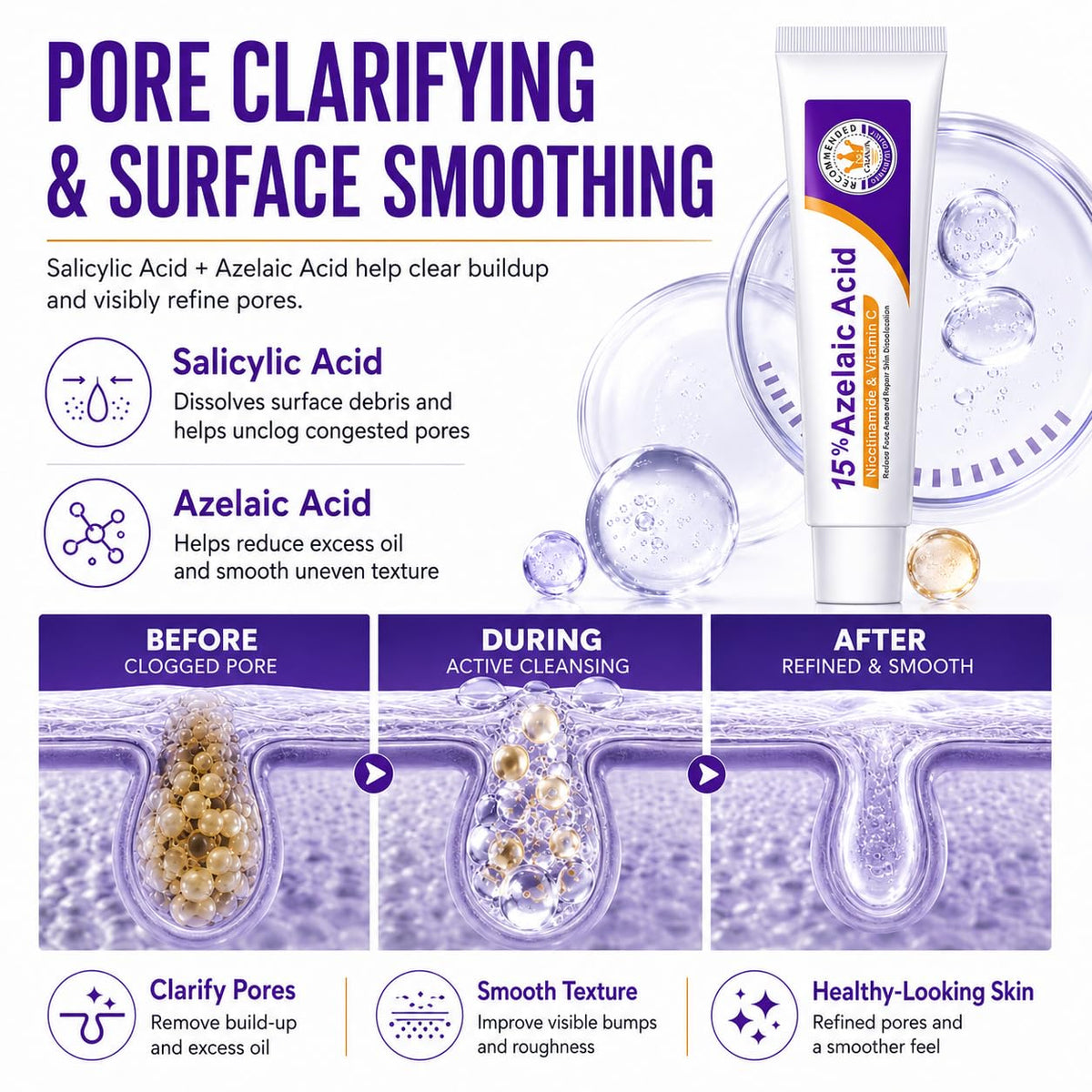 aufdzceh close-up label highlighting active ingredients and clarity