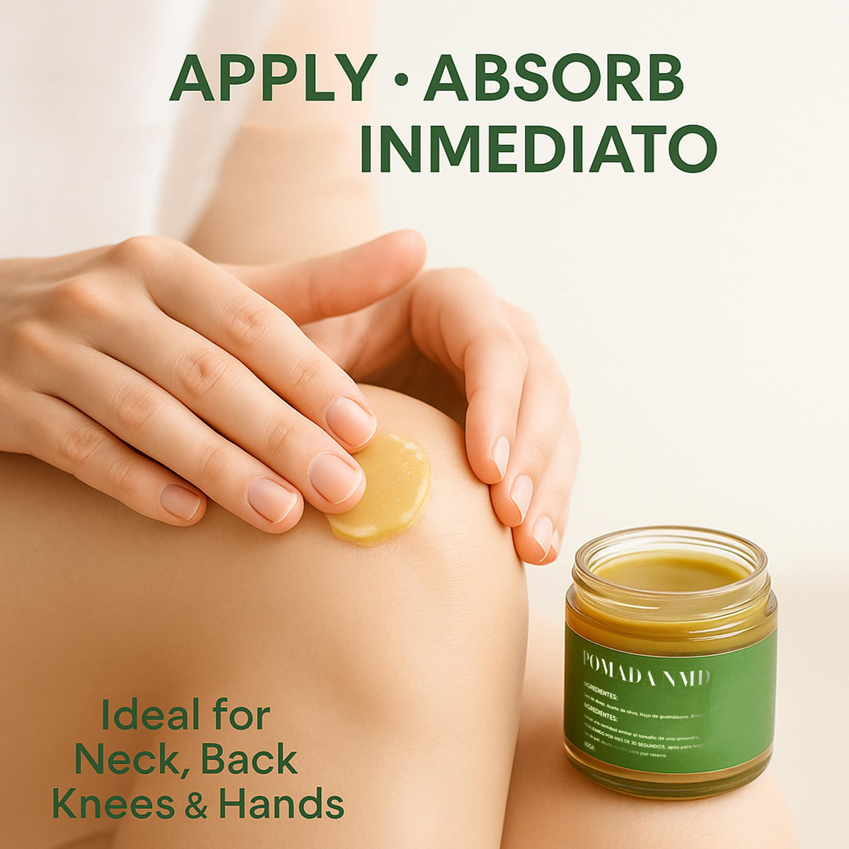 Aultink Pomada NMD arnica close-up highlighting natural ingredient