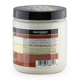 Aunt Jackie's coconut and avocado ingredients close-up highlighting nourishment