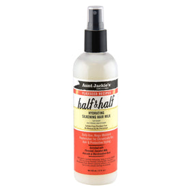 Aunt Jackie's front bottle view showing product label and moisturizing benefits