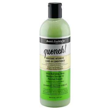 Aunt Jackie's front packaging showing 16 oz bottle and benefits