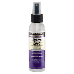 Aunt Jackie's front packaging showing 4 oz bottle and branding, for easy identification