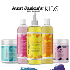 Aunt Jackie's 15 oz bottle held in hand showing size and scale