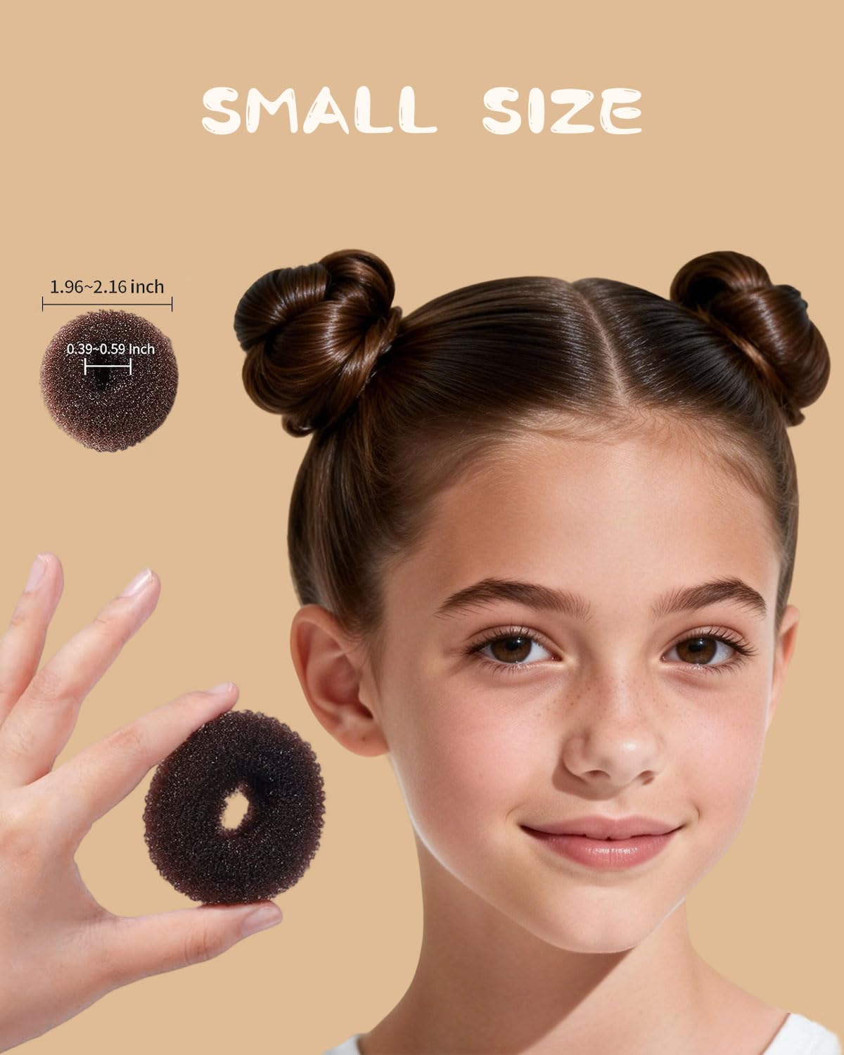AUOOR large donut close-up showing soft texture and volume