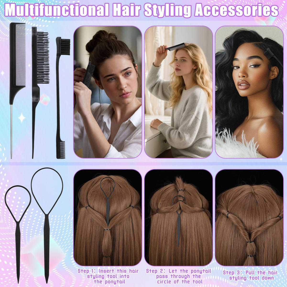 auroray bobby pins close-up showing sturdy grip for secure updos