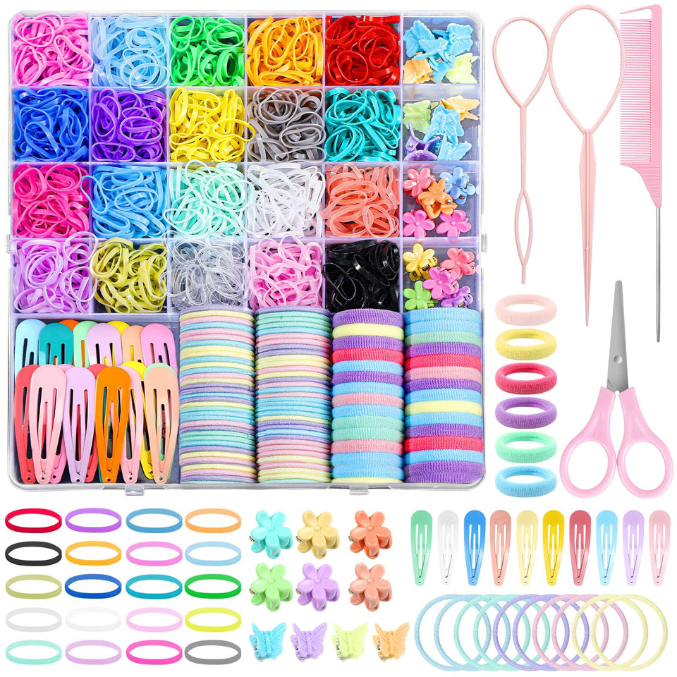 auroray front display box showing full 1543-piece collection and easy storage