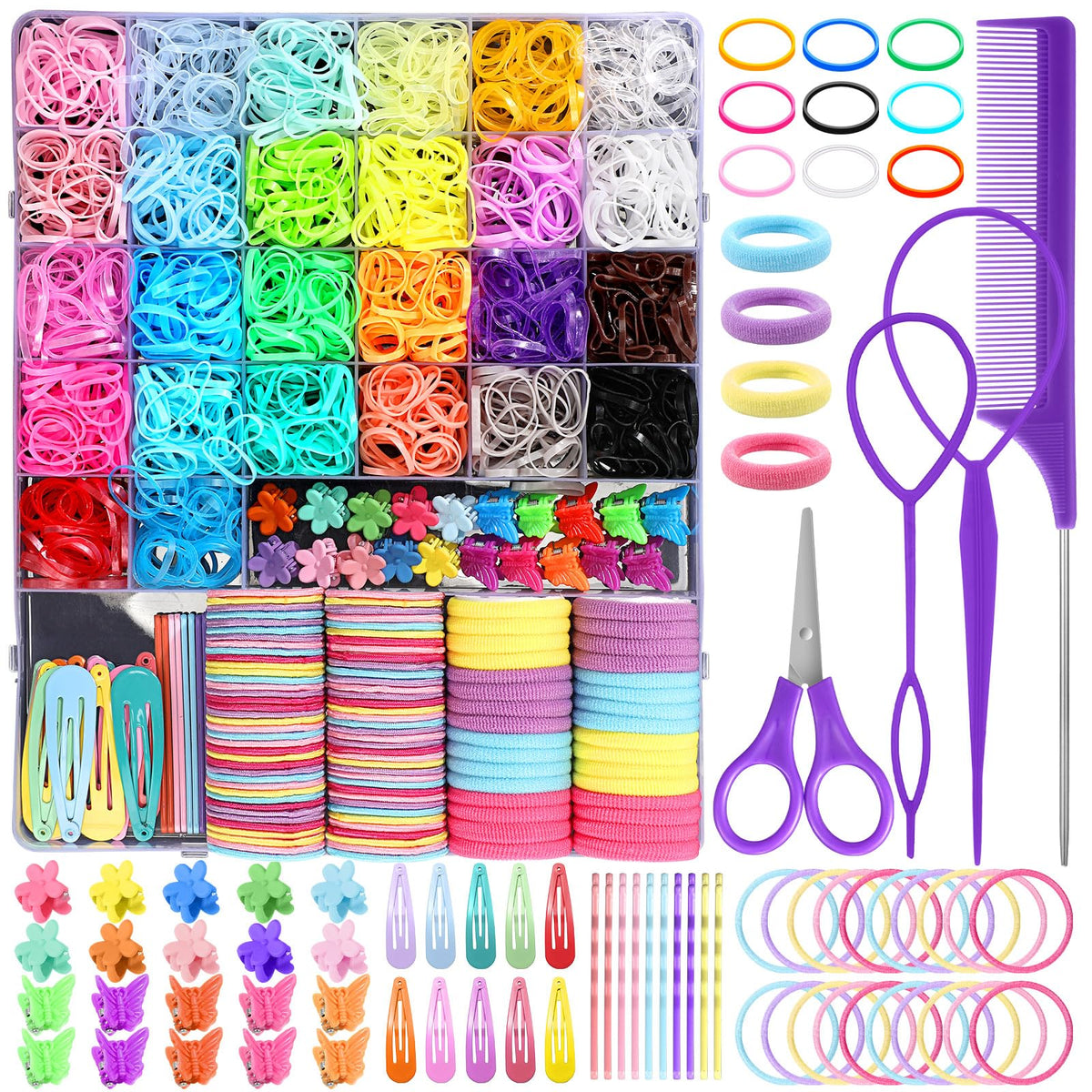 auroray front packaging showing full 2194-piece set and organized box benefits convenience