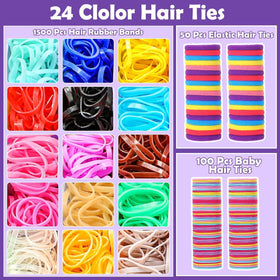 auroray assorted hair clips display showing playful styles for kids