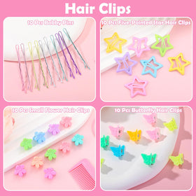 auroray hair clips variety highlighting cute designs and easy fastening