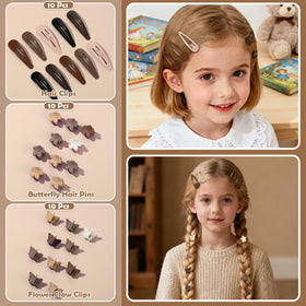 auroray hair loop tools and rat-tail comb for quick styling and parting