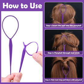 auroray in use braiding tutorial with brand tools speeding up small ponytail creation