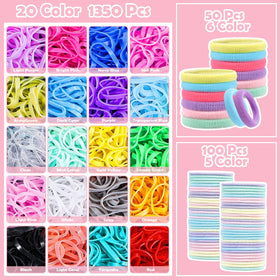 auroray close-up of colorful rubber elastics highlighting durable grip and color range