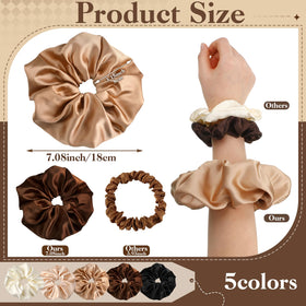 auroray satin fabric close-up highlighting smooth texture and hair-friendly finish